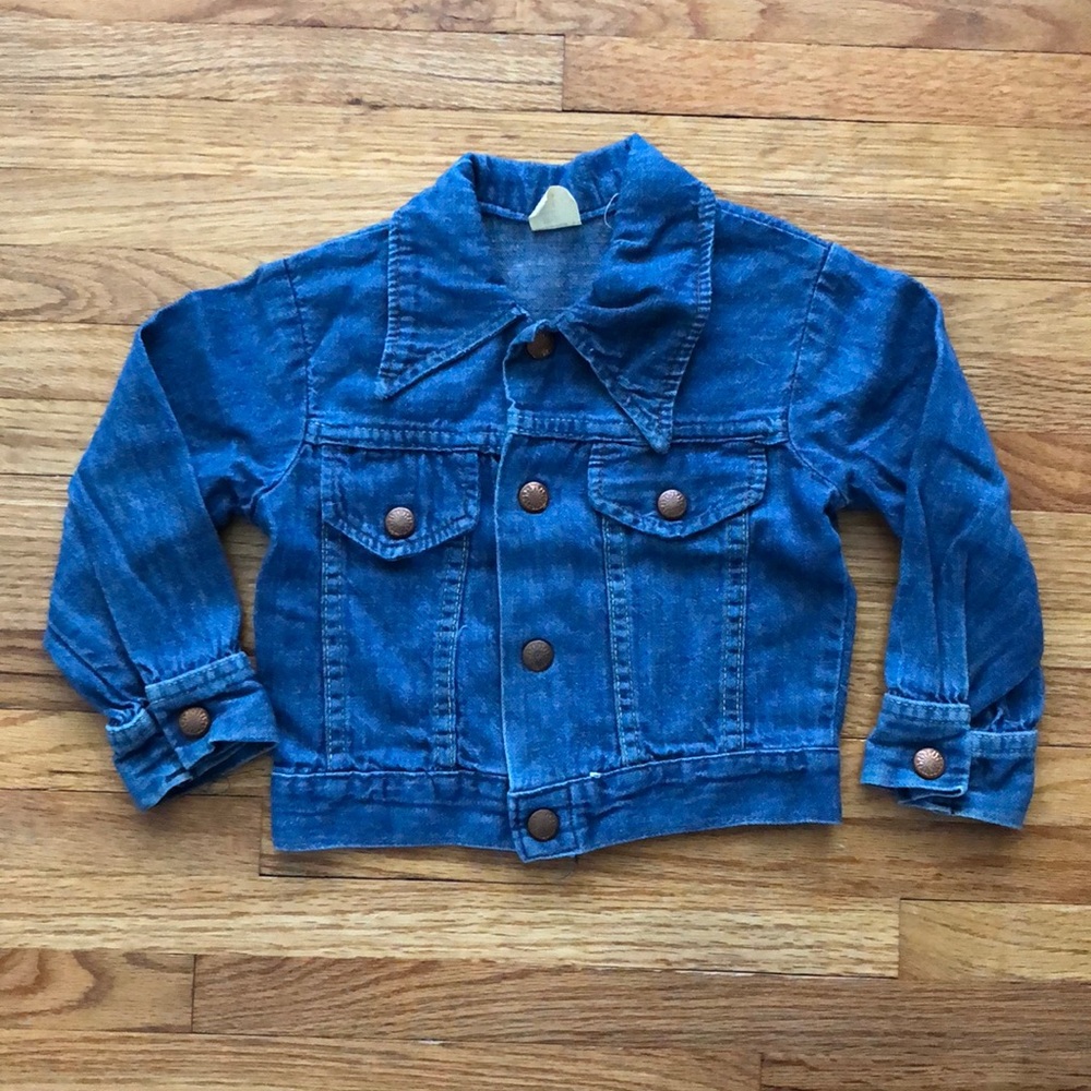 vintage | denim jacket | size 3T